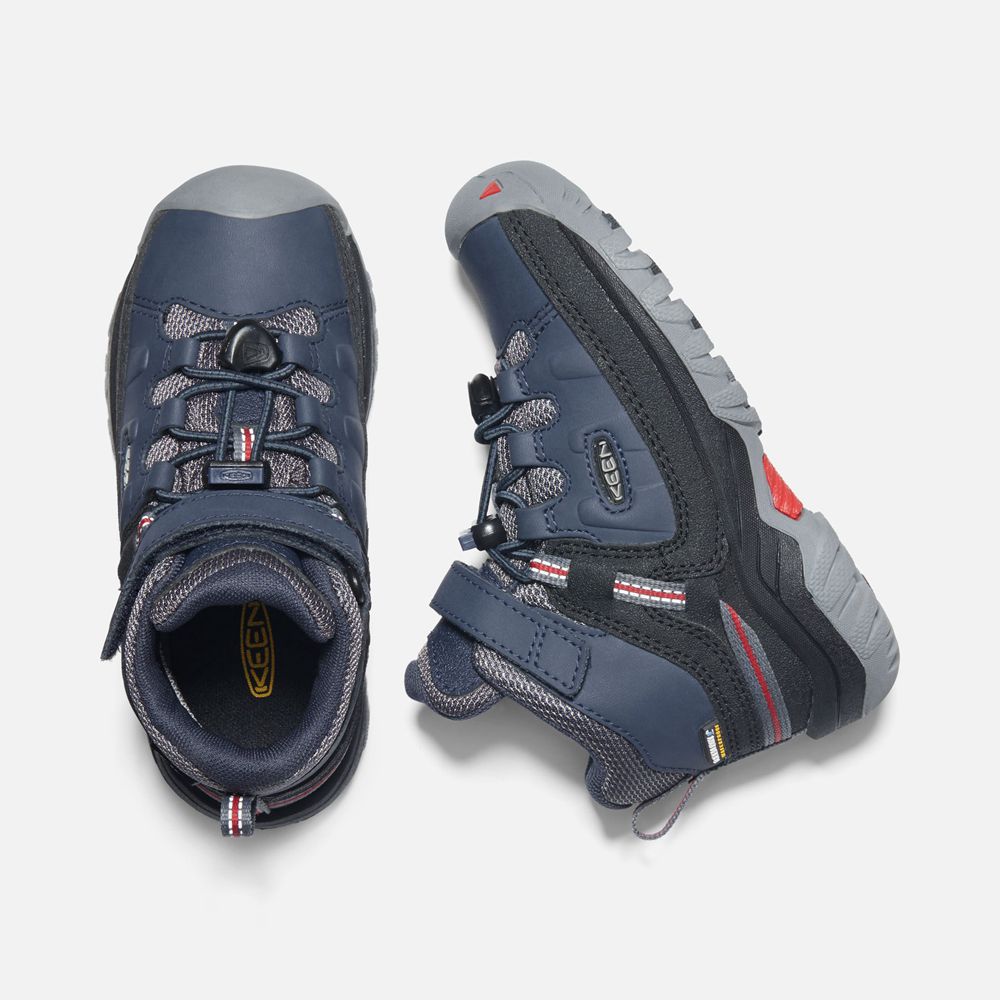 Keen Vandringskängor Barn Blå - Targhee Waterproof - 610394GCN